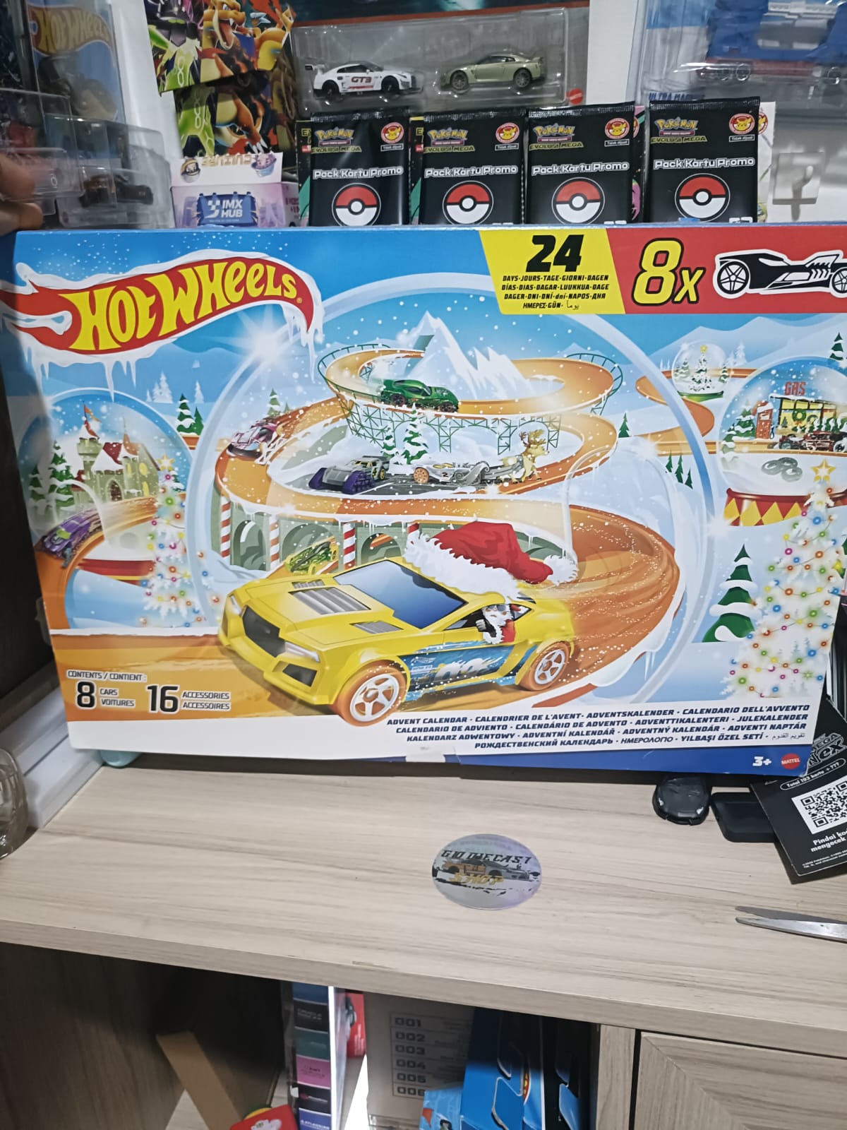KALENDER HOTWHEELS 2024